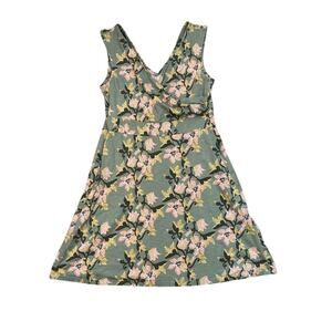Patagonia Porch Song Dress in "Squash Blossom Elwood Green" Floral